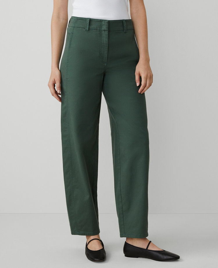 Weekend Collection Seamed Barrel Ankle Pant