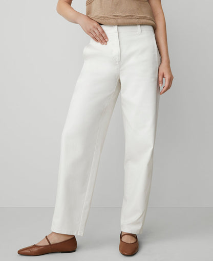 Weekend Collection Seamed Barrel Ankle Pant