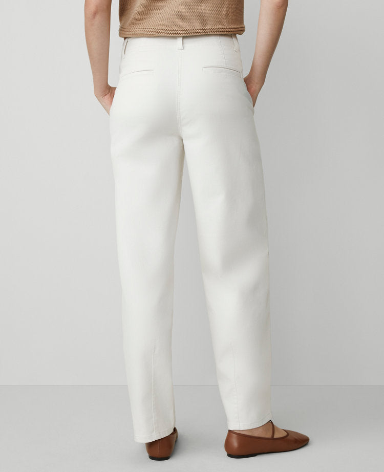 Weekend Collection Seamed Barrel Ankle Pant