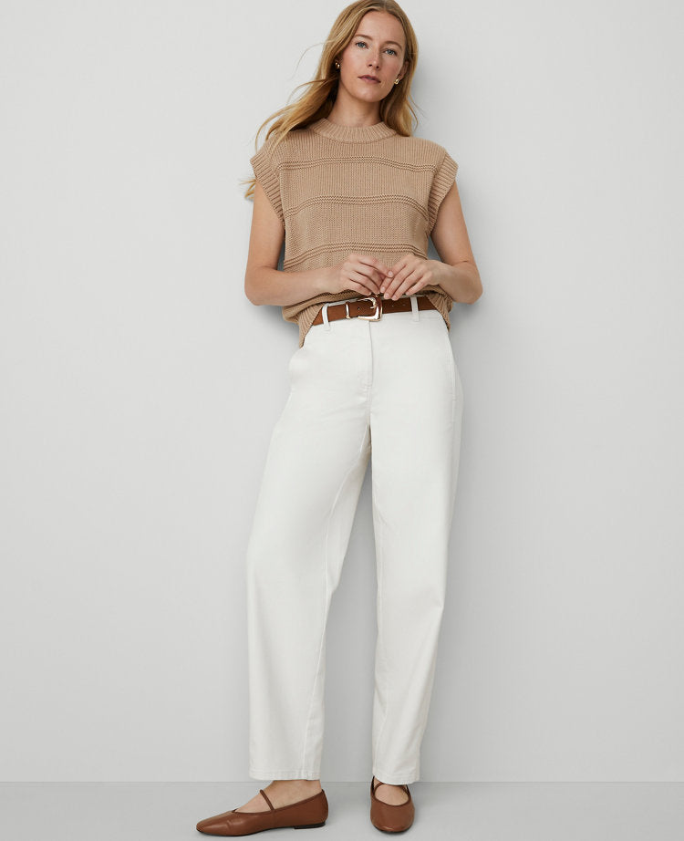 Weekend Collection Seamed Barrel Ankle Pant