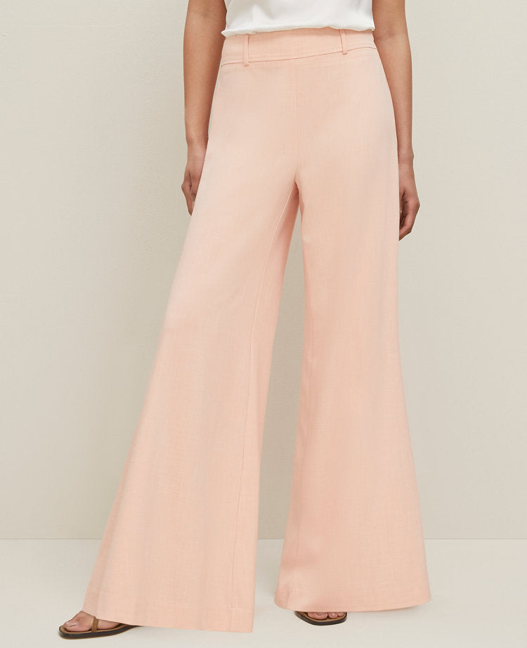 The Statement Palazzo Pant in Melange