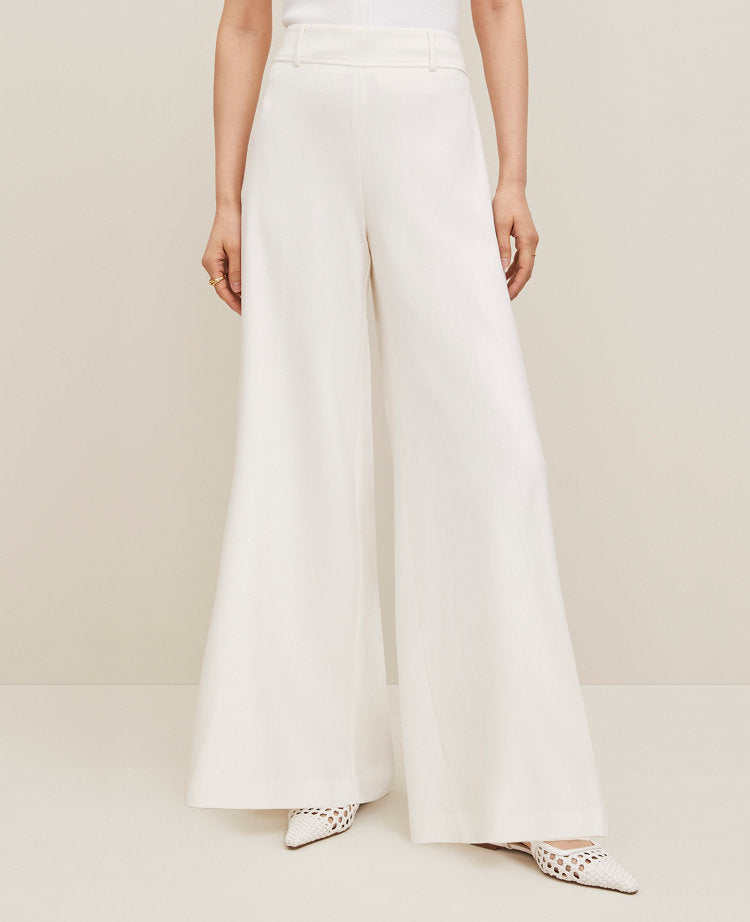 The Statement Palazzo Pant in Melange