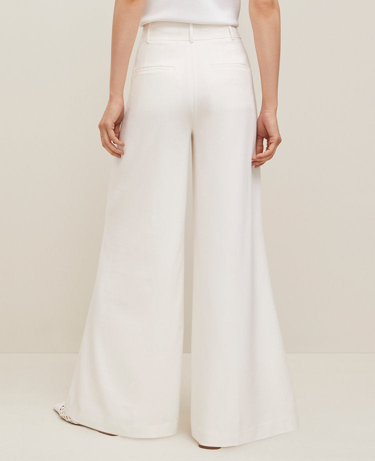The Statement Palazzo Pant in Melange