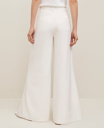 The Statement Palazzo Pant in Melange