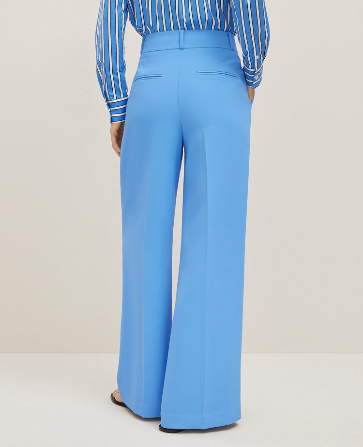 The Wide-Leg Pant in Fluid Crepe