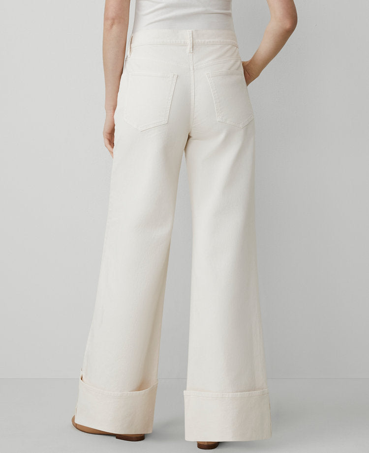 The Cuffed Palazzo Jean