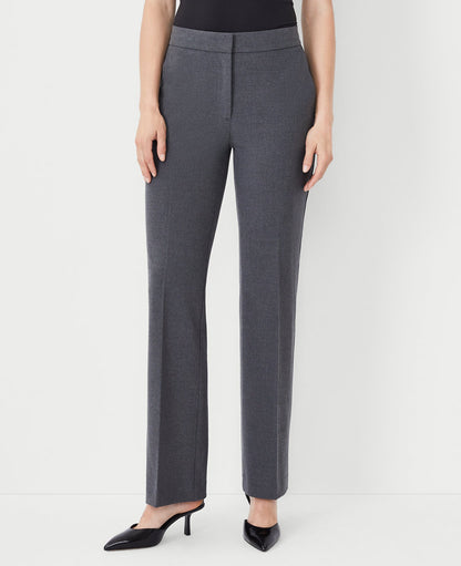 The Petite High Rise Trouser Pant in Seasonless Stretch - Curvy Fit