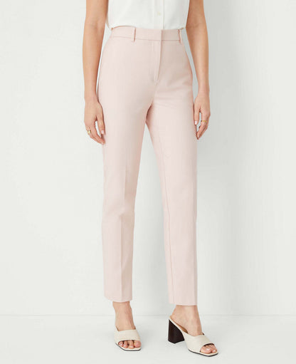 The High Rise Everyday Ankle Pant in Stretch Cotton