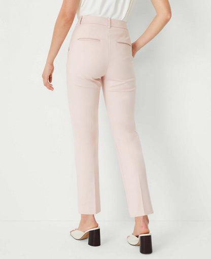 The High Rise Everyday Ankle Pant in Stretch Cotton