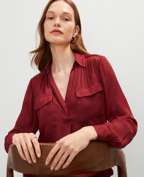 Soft Drapey Camp Shirt