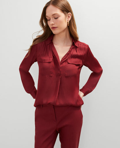Soft Drapey Camp Shirt