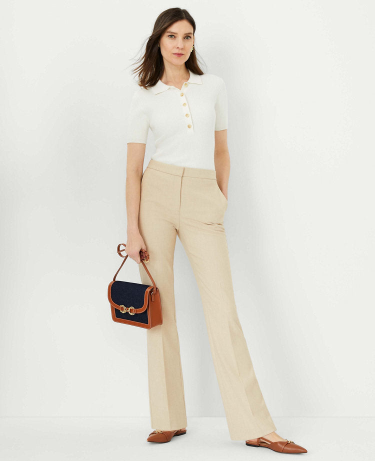 The Petite High Rise Skinny Trouser Pant in Bi-Stretch