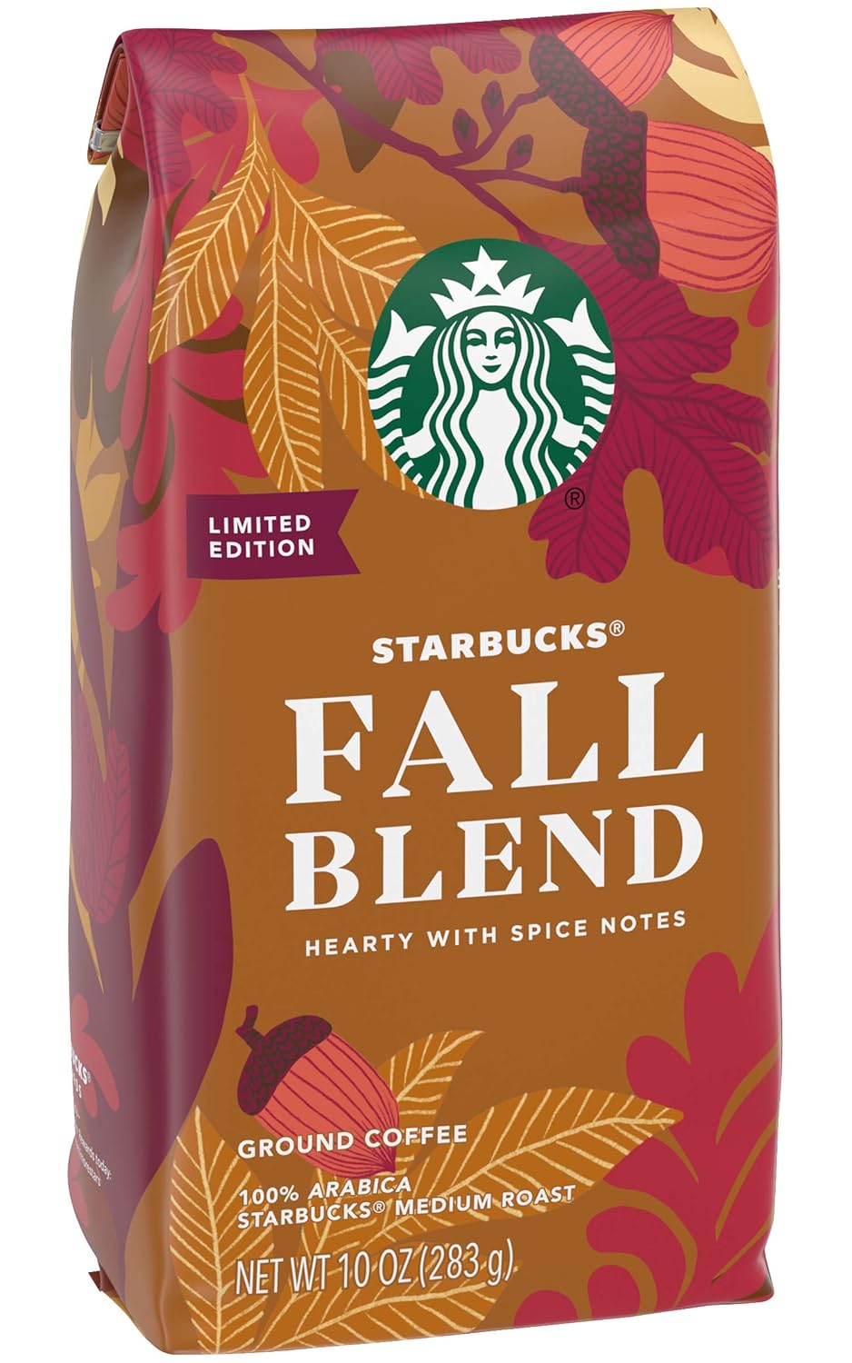 Starbucks Ground Coffee, Medium Roast Coffee, Pike Place Roast, 100% Arabica, 1 Bag (28 Oz)