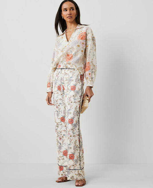 The Trouser Pant in Floral