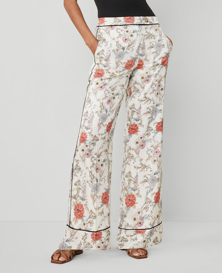 The Trouser Pant in Floral