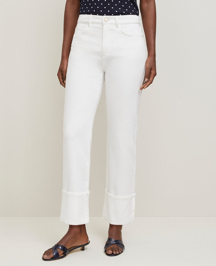 The Cuffed Straight Jean