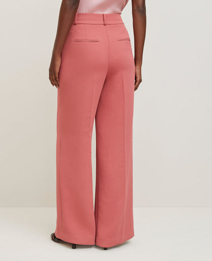 The Wide-Leg Pant in Crinkle Crepe