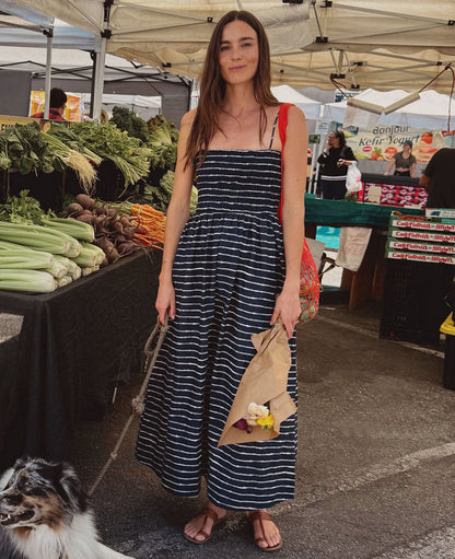 Weekend Collection Striped Flare Dress