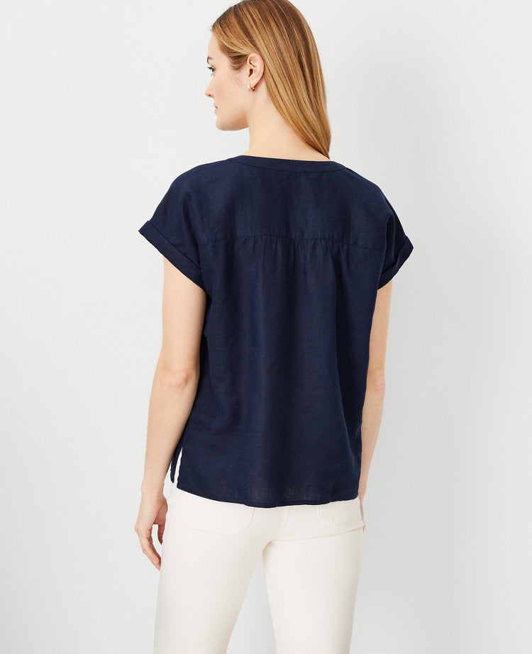 Linen Cutout Framed Popover