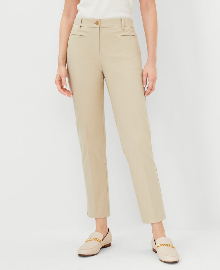 The Petite Cotton Crop Pant