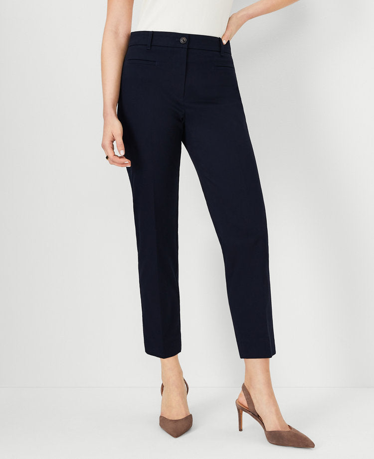 The Petite Cotton Crop Pant