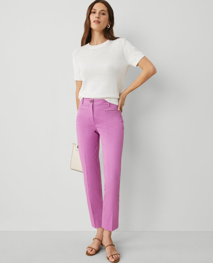 The Petite Cotton Crop Pant