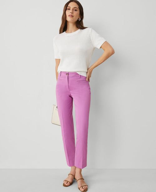 The Petite Cotton Crop Pant