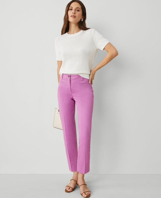 The Petite Cotton Crop Pant