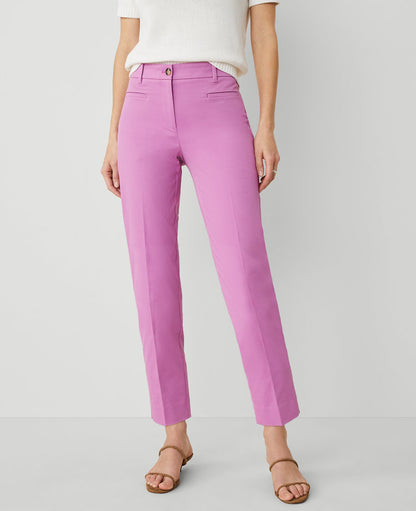 The Petite Cotton Crop Pant