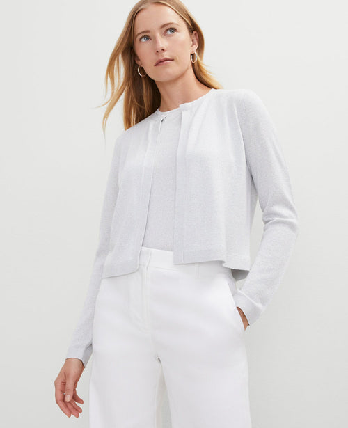 Shimmer Open Cardigan