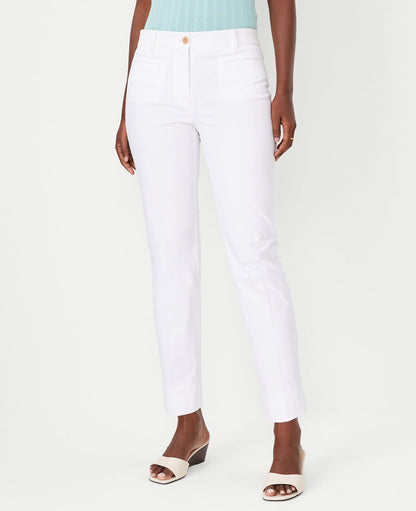 The Cotton Crop Pant - Curvy Fit