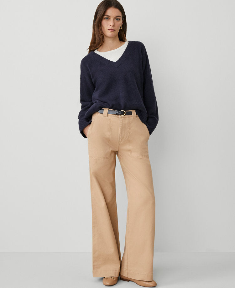 Weekend Collection Wide-Leg Pant