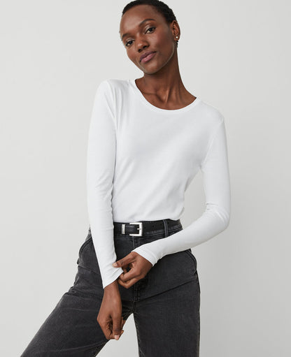 Long Sleeve Crew Neck Top
