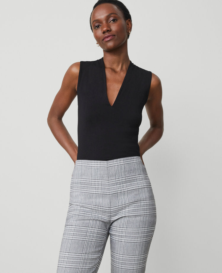 Sleeveless V-Neck Top