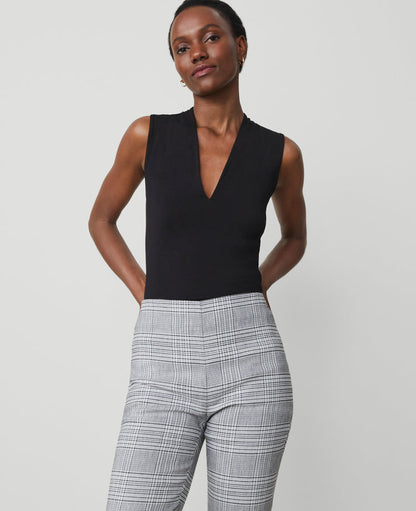 Sleeveless V-Neck Top