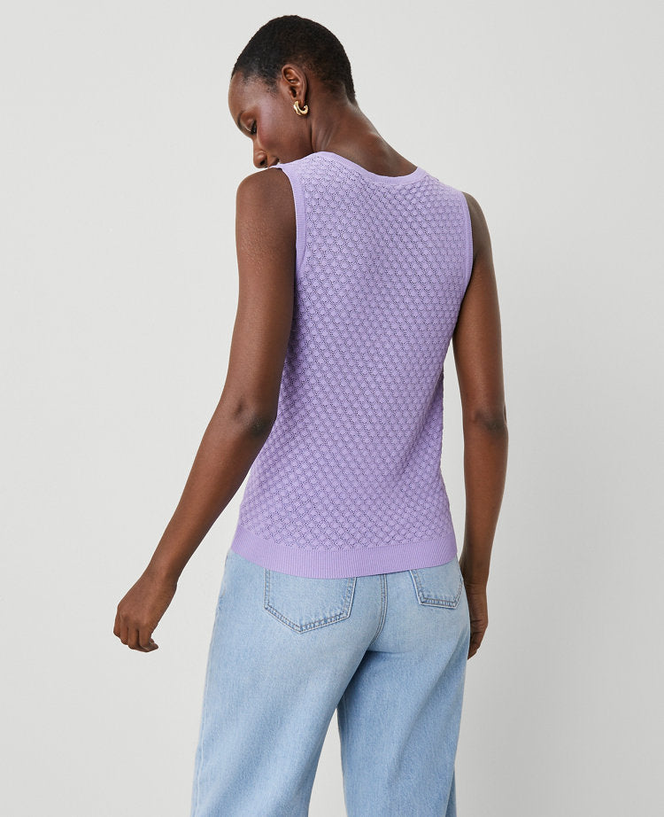 Stitched Sweater Shell