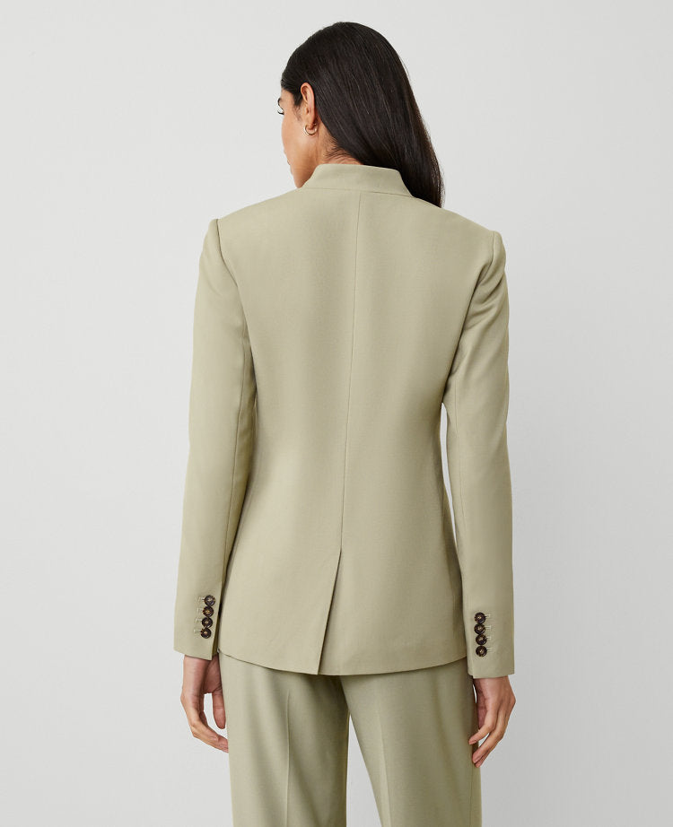 The Collarless Blazer