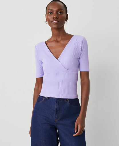Crossover Neck Top
