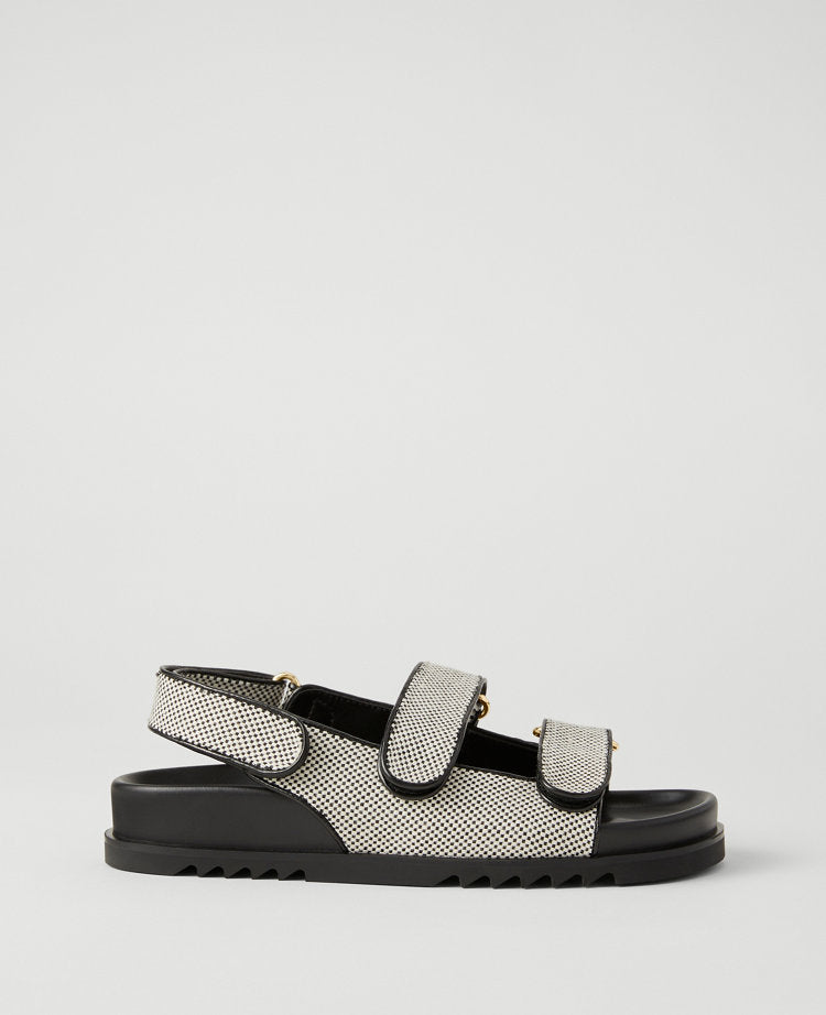 Weekend Collection Leather Slingback Sport Sandals
