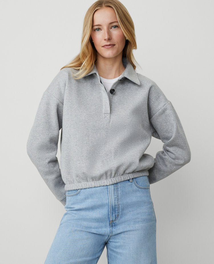 Weekend Collection Collared Sweatshirt