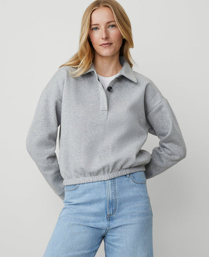 Weekend Collection Collared Sweatshirt