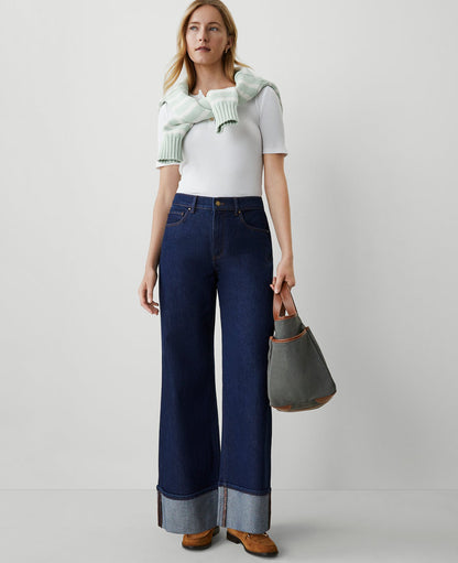 The Cuffed Palazzo Jean
