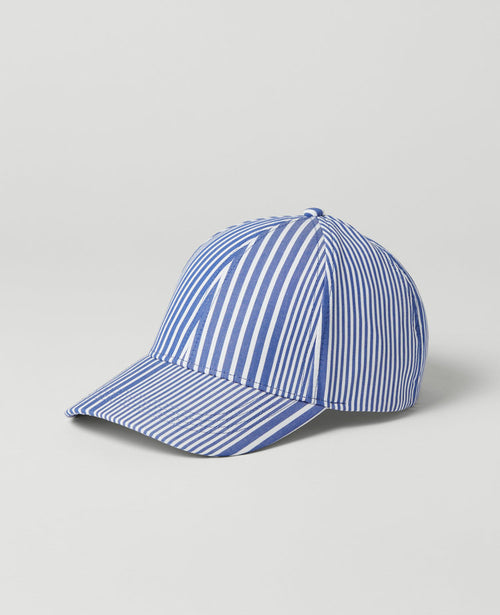 Weekend Collection Striped Baseball Cap