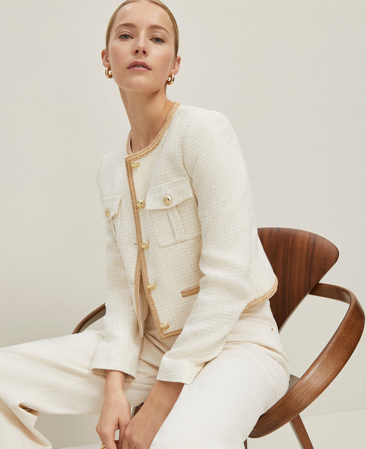 Shimmer Tweed Jacket