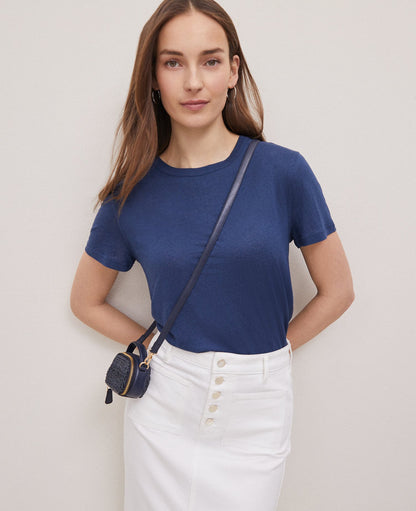 Weekend Collection Linen Blend Tee
