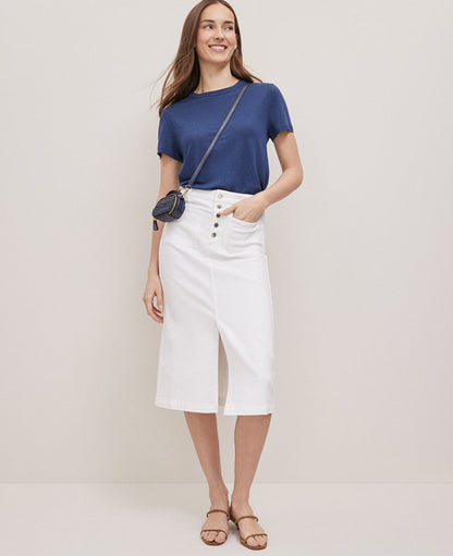 Weekend Collection Linen Blend Tee