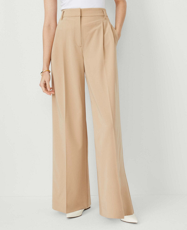 The Pleated Wide-Leg Pant