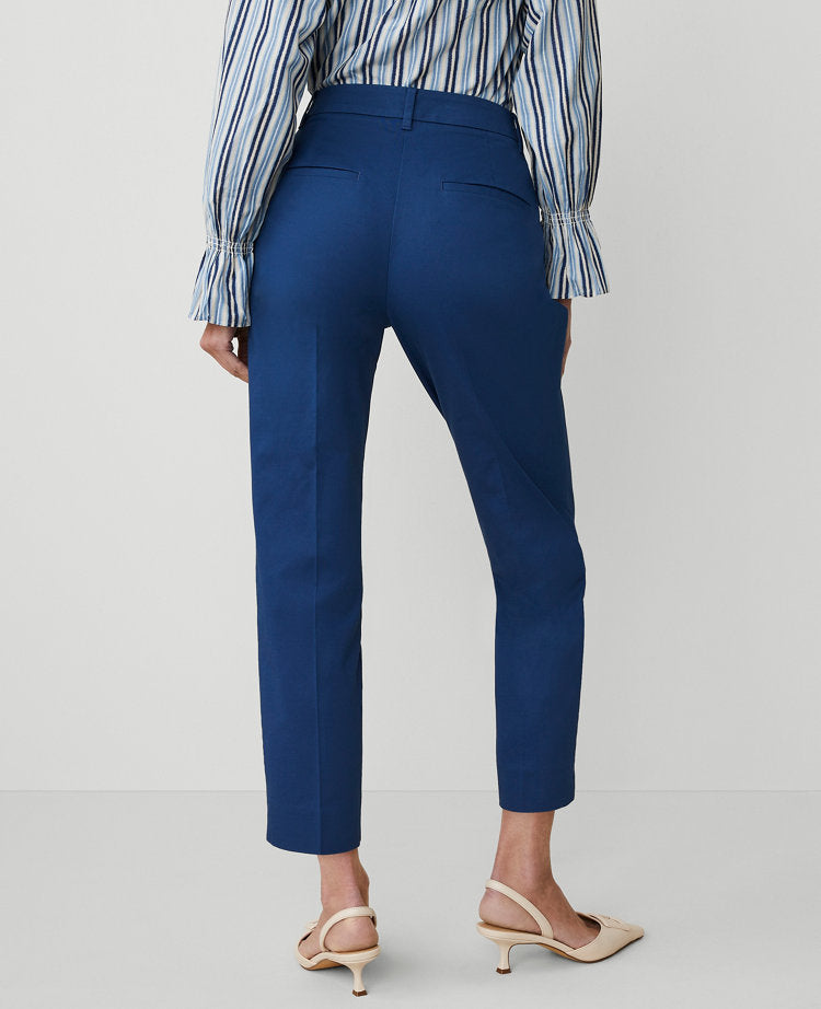 The Petite Cotton Crop Pant - Curvy Fit