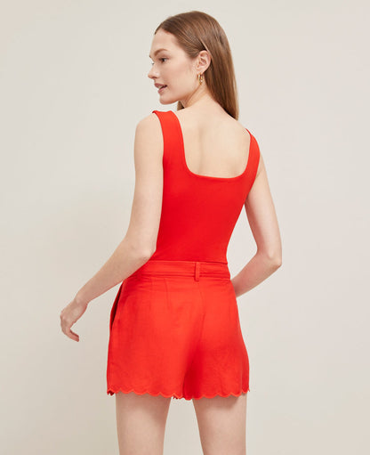 The Scalloped Short