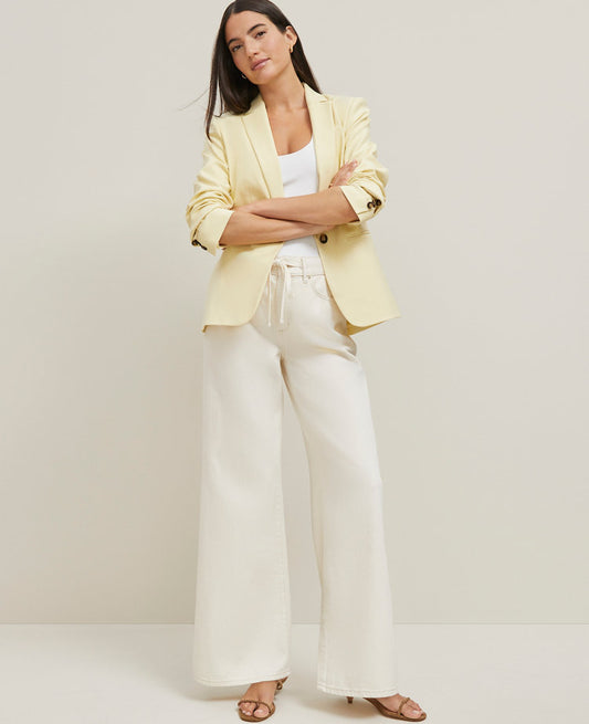 The Drawstring Slouchy Palazzo Jean